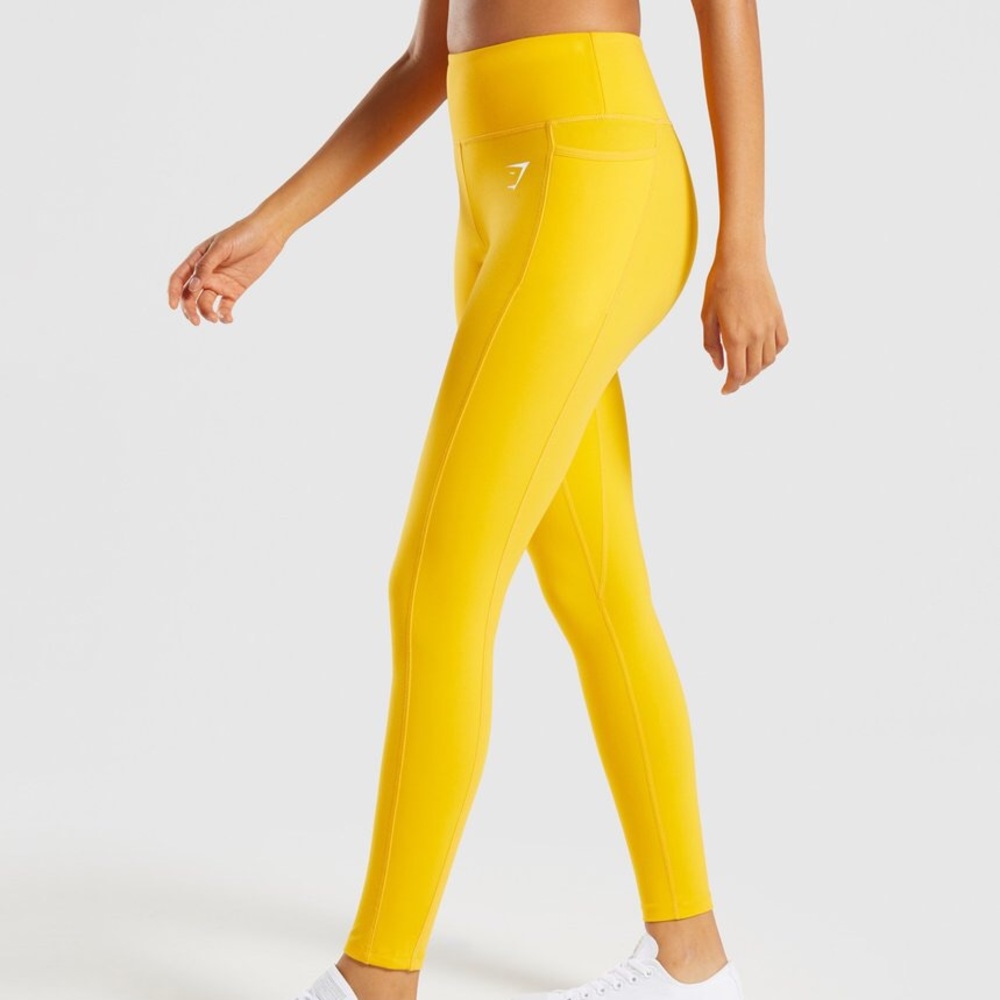 Gymshark Dreamy Leggings 2.0 Citrus Yellow 🍋